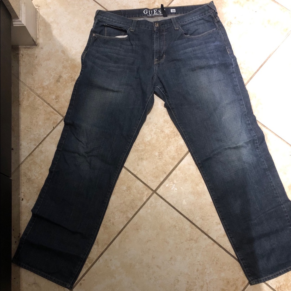 Men’s guess straight leg jeans